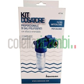 Aquasan Filtro Magnetico Anticalcare per Micro irrigazione, Verde 