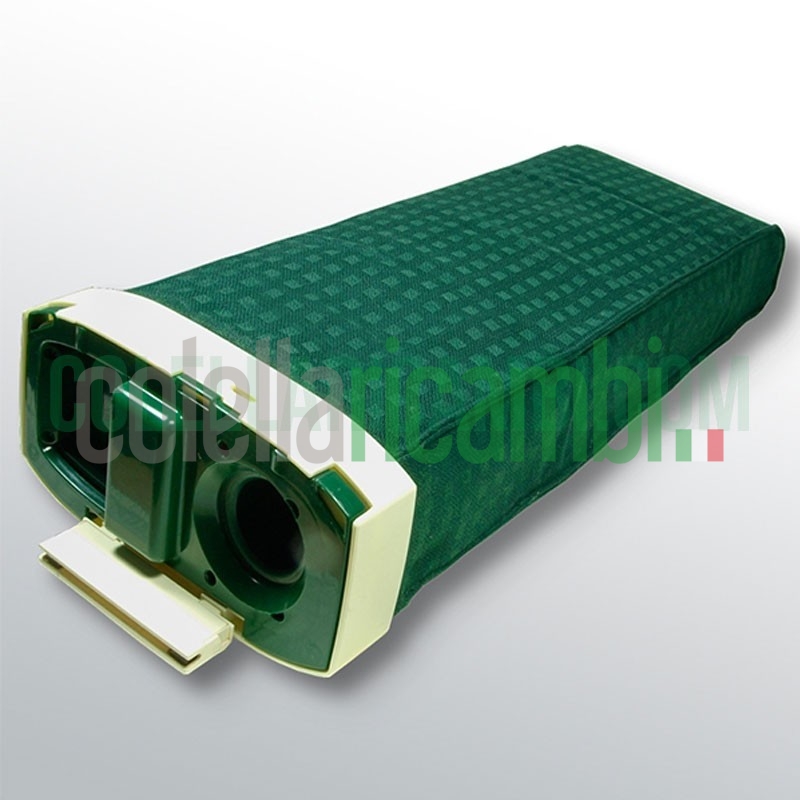 12740 - Confezione 6 Sacchetti Stoffa Microfibra Compatibile Scopa Folletto  VK 135/136 - Filterhaus